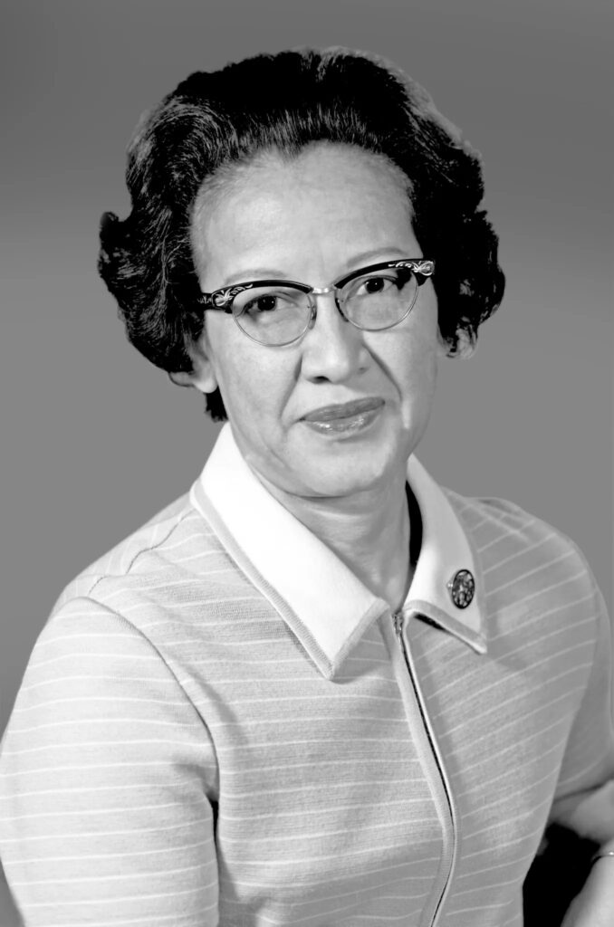 A photo of American mathematician Katherine Johnson.