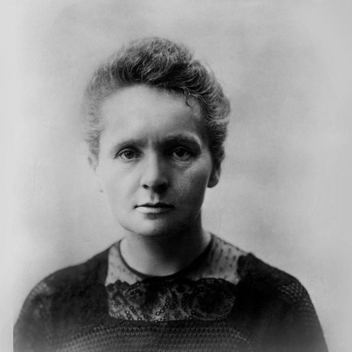 A photo of Polish-French physicist Dr. Marie Curie.